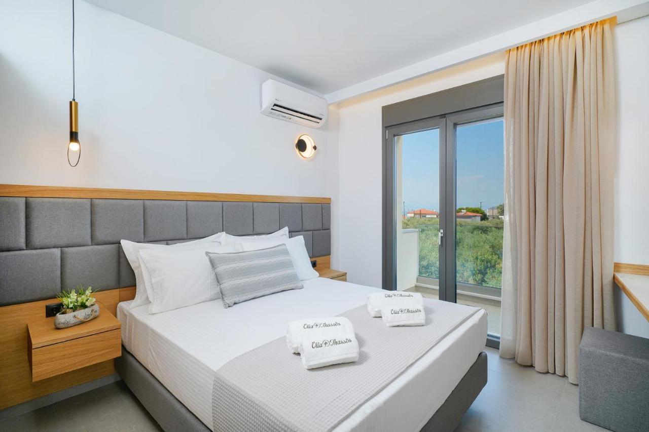 Olia Thassos - Luxury Apartments Bagian luar foto