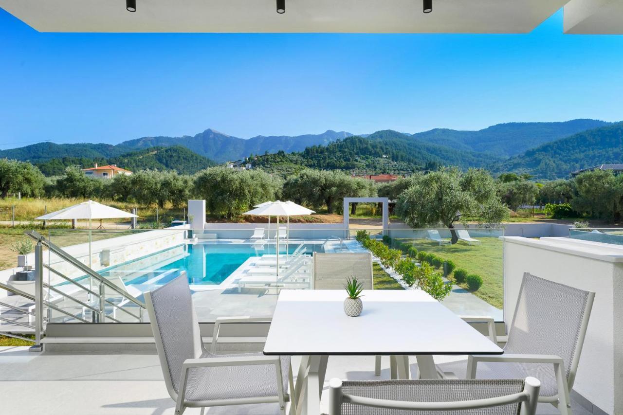 Olia Thassos - Luxury Apartments Bagian luar foto