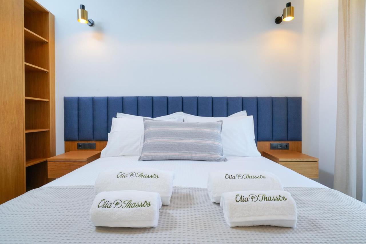 Olia Thassos - Luxury Apartments Bagian luar foto