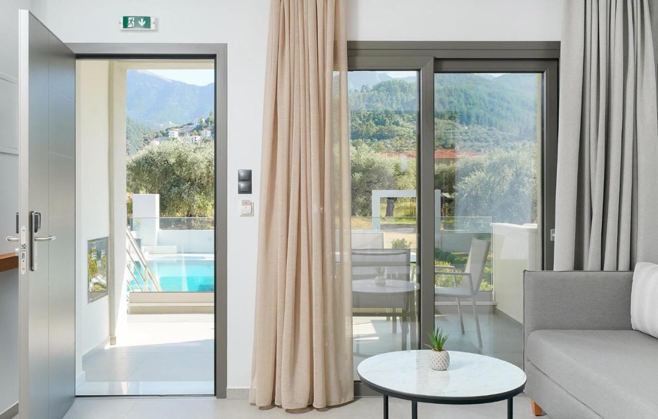 Olia Thassos - Luxury Apartments Bagian luar foto