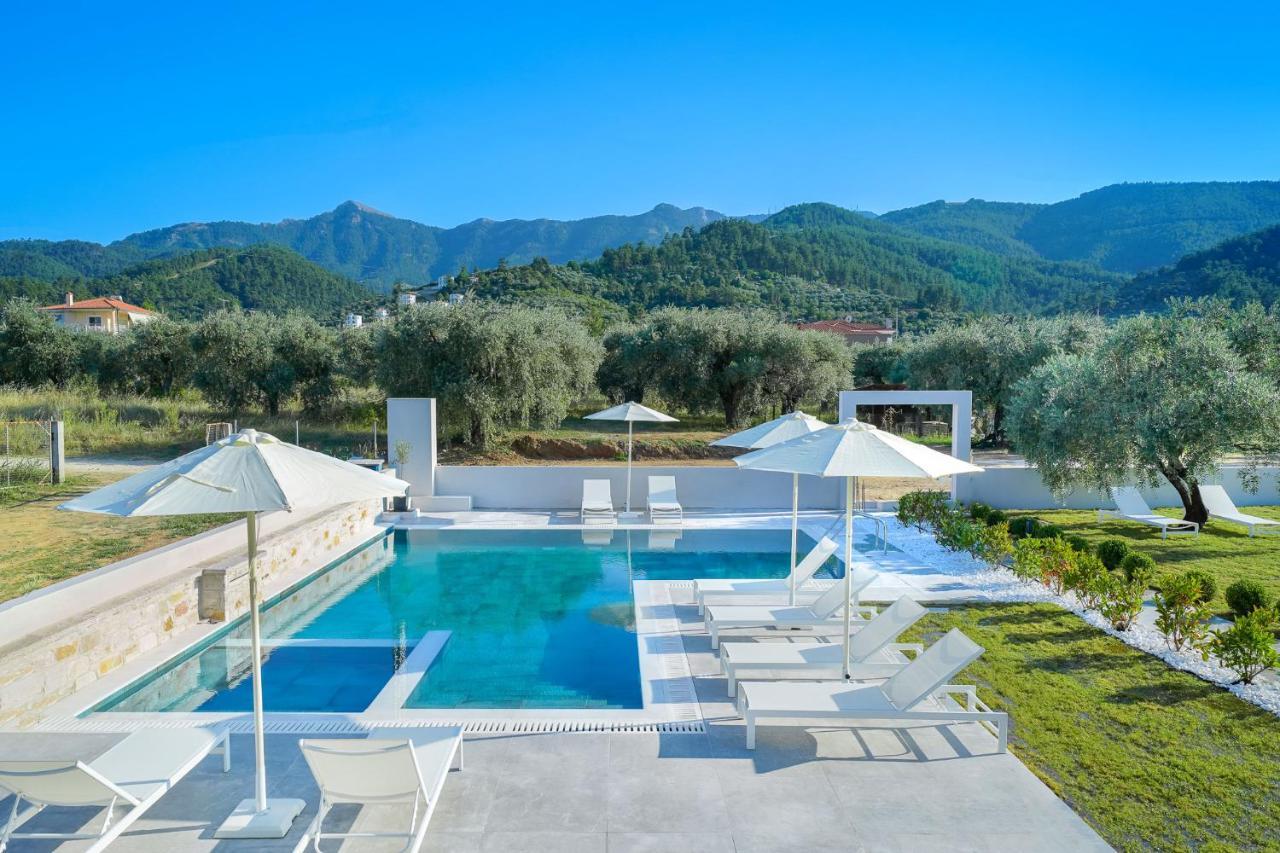 Olia Thassos - Luxury Apartments Bagian luar foto