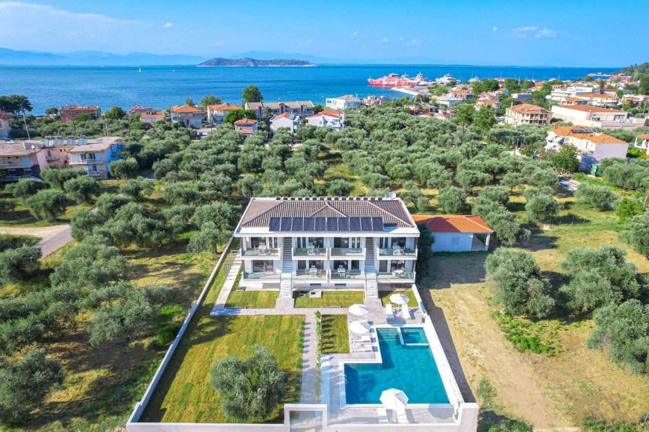 Olia Thassos - Luxury Apartments Bagian luar foto