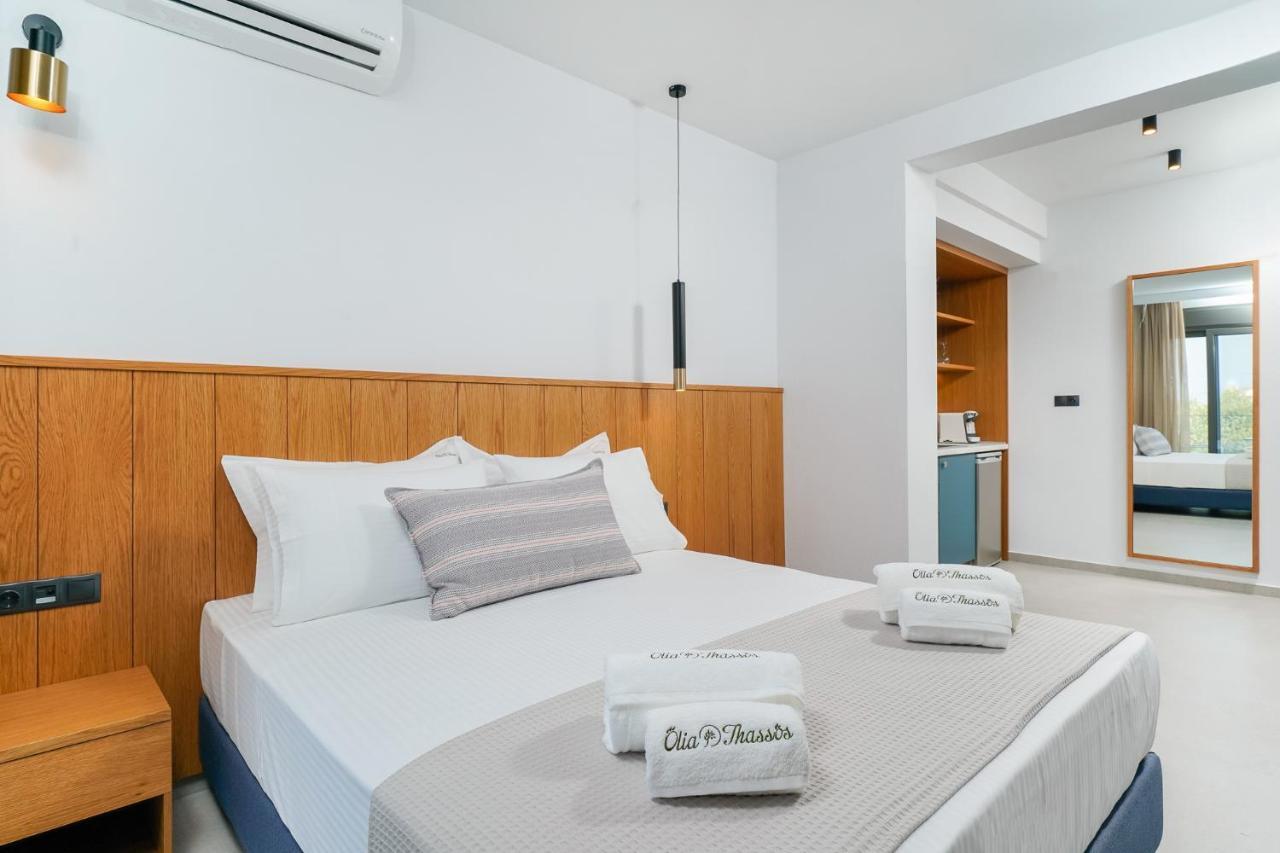 Olia Thassos - Luxury Apartments Bagian luar foto